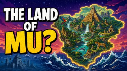 Thumbnail made with Omere Design for an illustrated story: the land of Mu